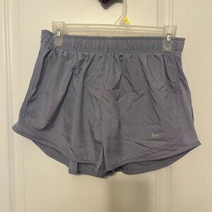 Periwinkle/Gray Nike Dri-fit Athletic Shorts